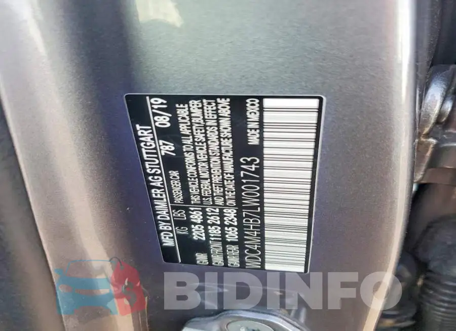 WDC4M4HB7LW001743 Photo# 13
