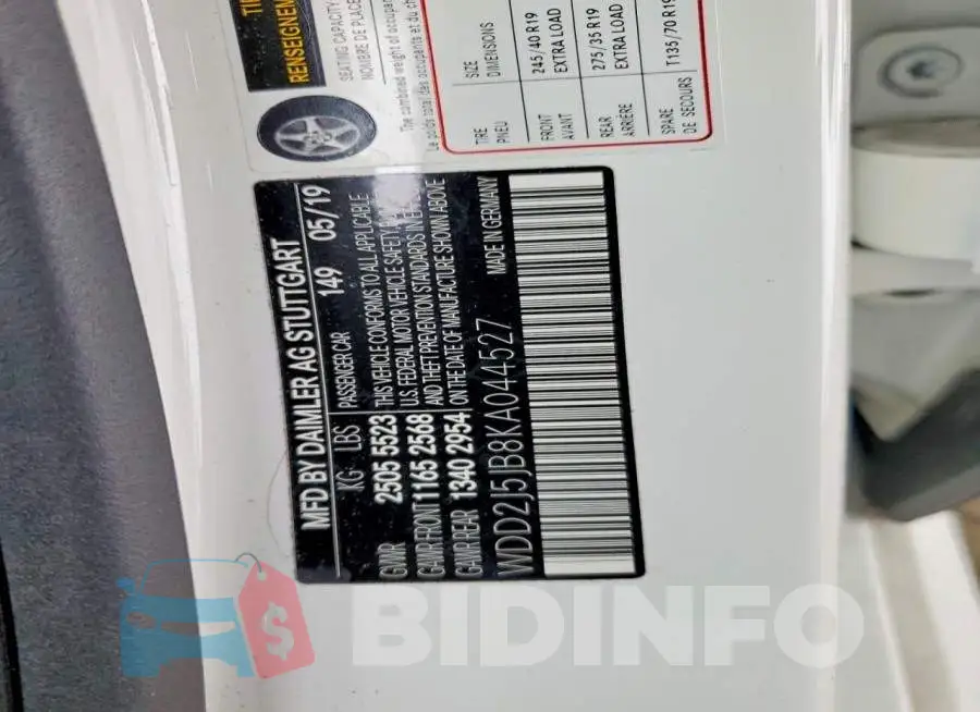 WDD2J5JB8KA044527 Photo# 12