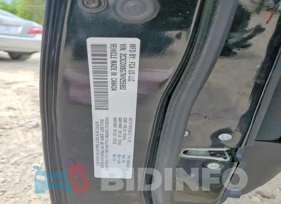 2C3CDXBG7NH255952 Photo# 13