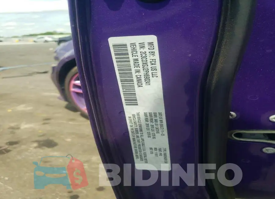 2C3CDXGJ2PH690241 Photo# 12