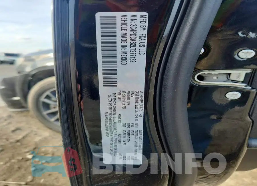 3C4PDCAB2LT277132 Photo# 13