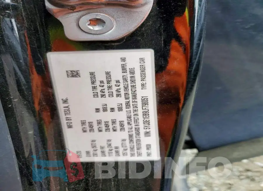 5YJ3E1EB9LF798051 Photo# 12