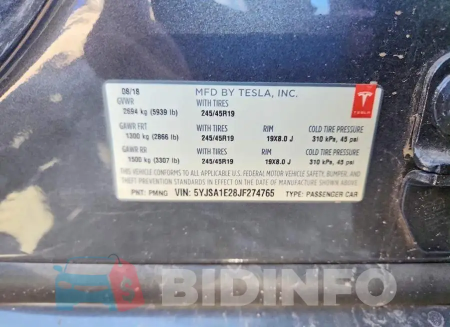 5YJSA1E28JF274765 Photo# 12