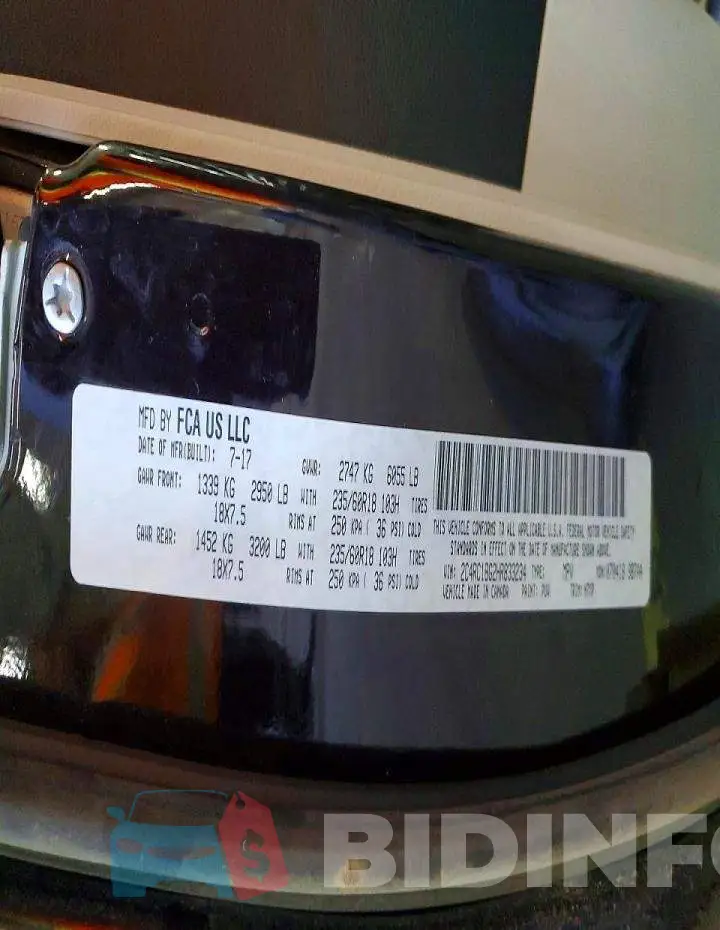 2C4RC1BG2HR833234 Photo# 13