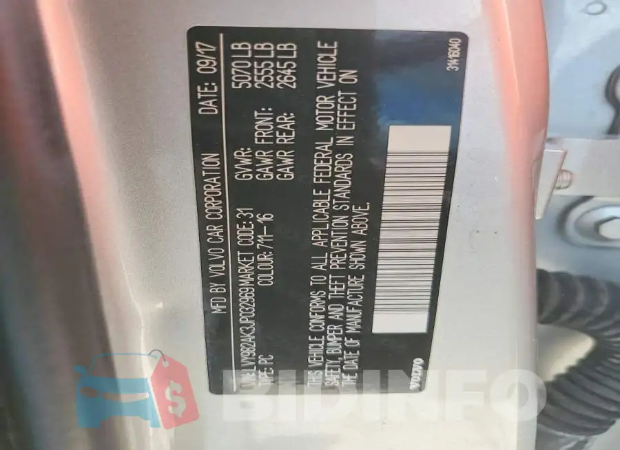 LVY982AK3JP032969 Photo# 12