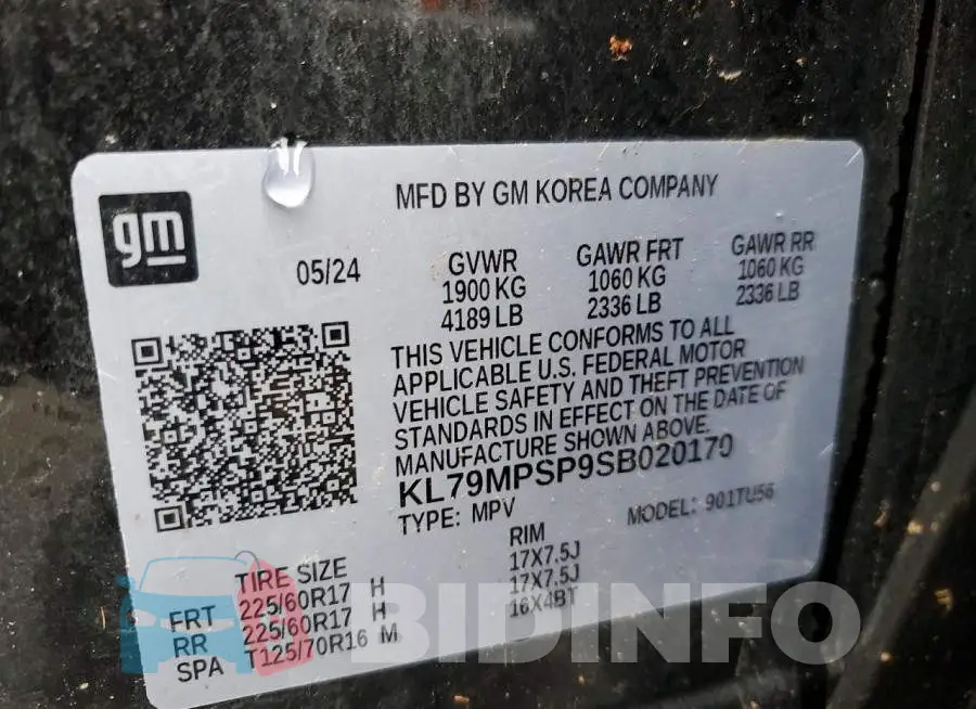 KL79MPSP9SB020170 Photo# 14