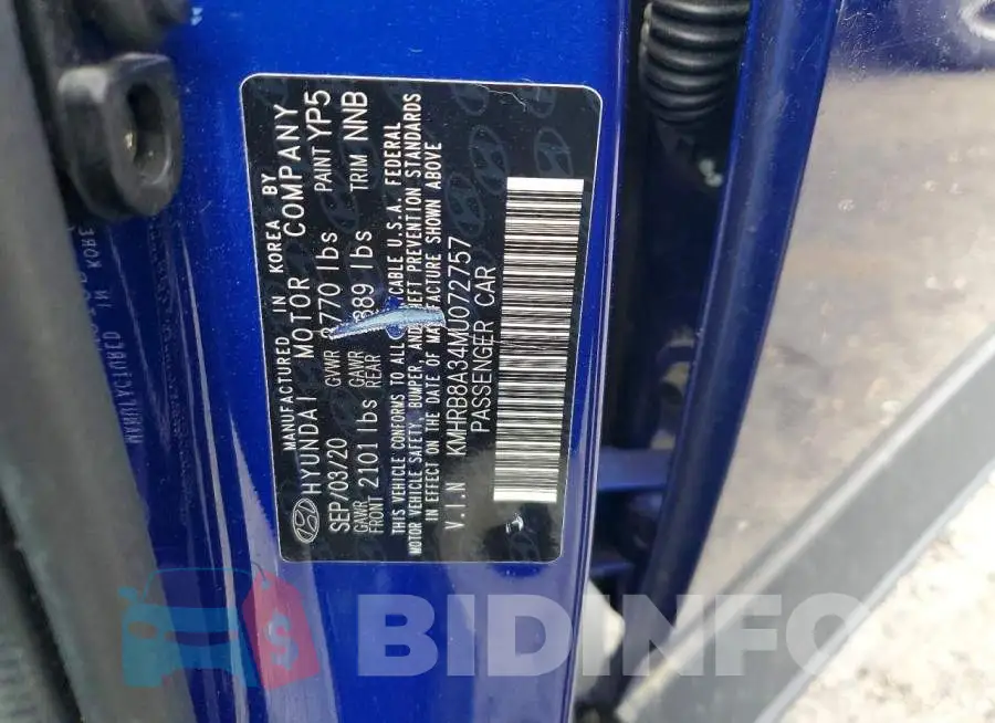 KMHRB8A34MU072757 Photo# 12
