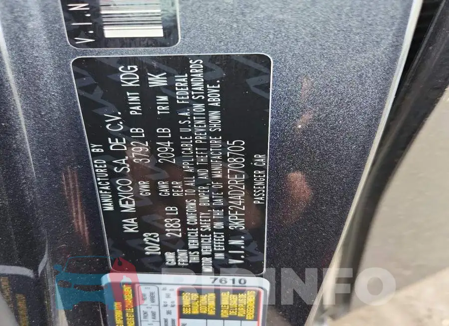 3KPF24AD2RE708705 Photo# 13
