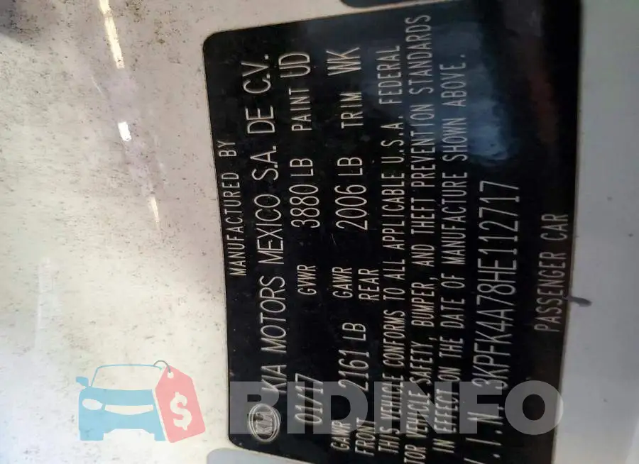3KPFK4A78HE112717 Photo# 12