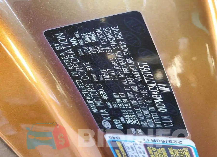 KNDPM3AC9L7737657 Photo# 14