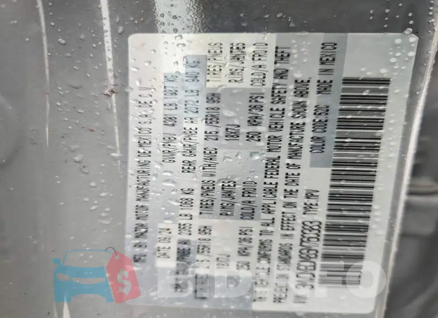 3MVDMBDM8SM760383 Photo# 12
