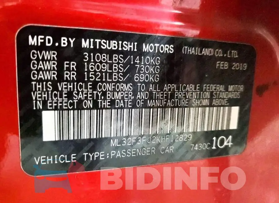 ML32F3FJ2KHF12829 Photo# 12