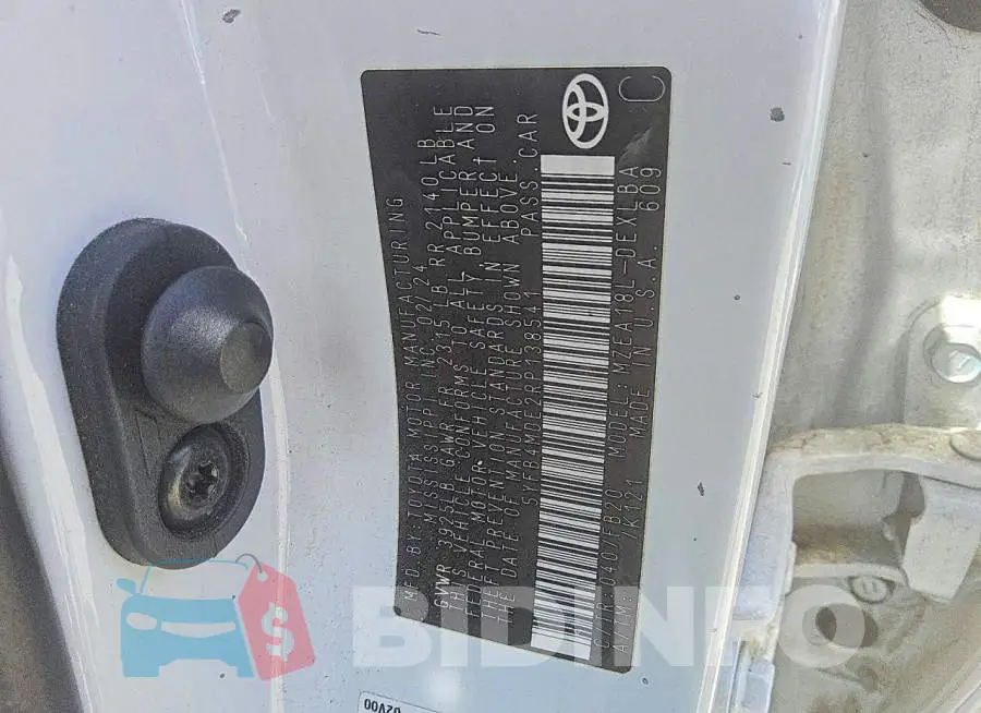 5YFB4MDE2RP138541 Photo# 12