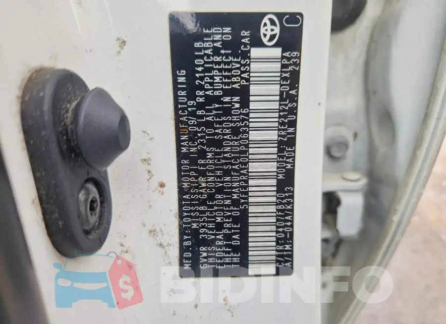 5YFEPRAE0LP063576 Photo# 12