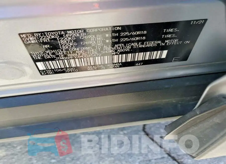 JTMB6RFV4MD045472 Photo# 13