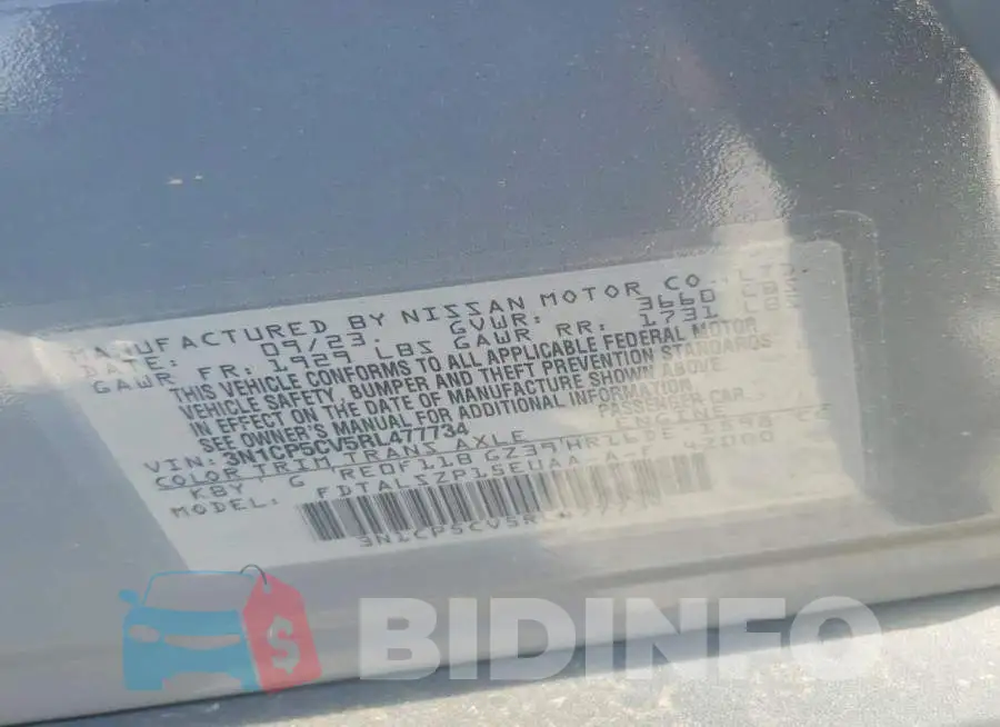 3N1CP5CV5RL477734 Photo# 13