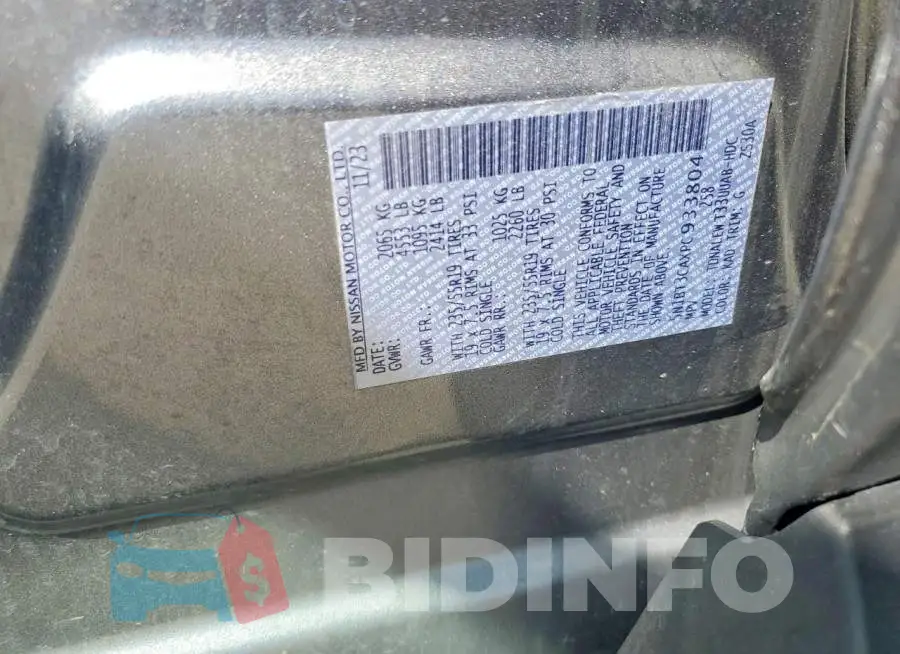 5N1BT3CAXPC933804 Photo# 13