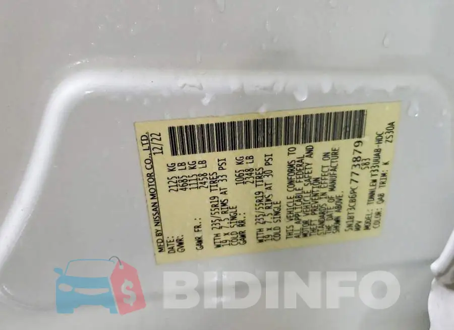 5N1BT3CB6PC773879 Photo# 12