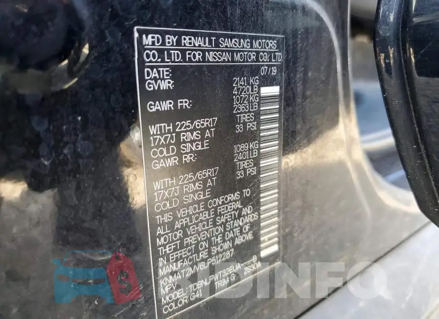KNMAT2MV6LP512287 Photo# 13
