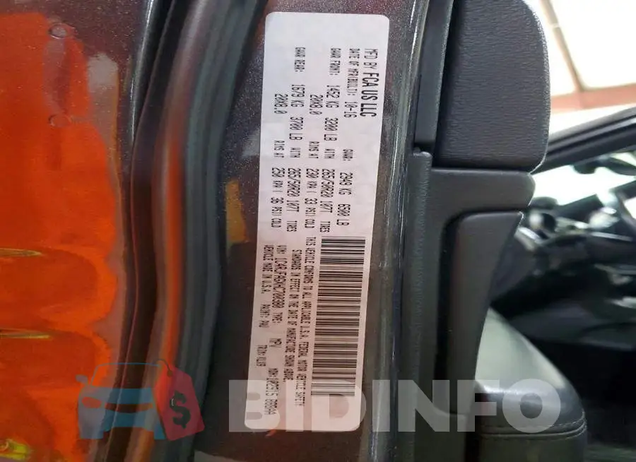 1C4RJFAGXHC700380 Photo# 14