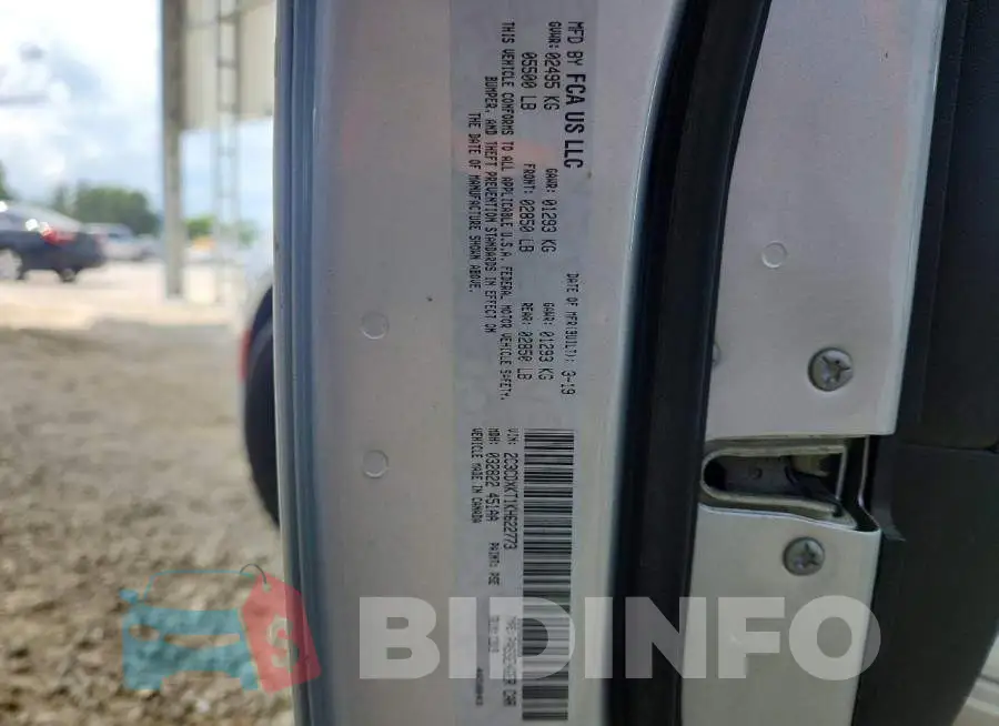 2C3CDXKT1KH622773 Photo# 13