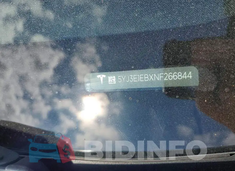 5YJ3E1EBXNF266844 Photo# 12