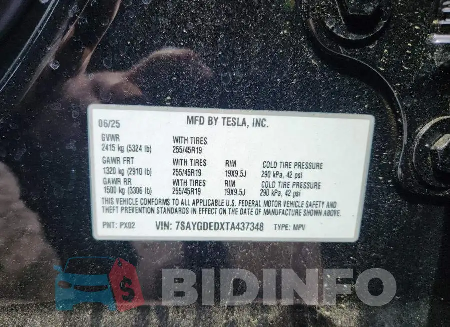 7SAYGDEDXTA437348 Photo# 13