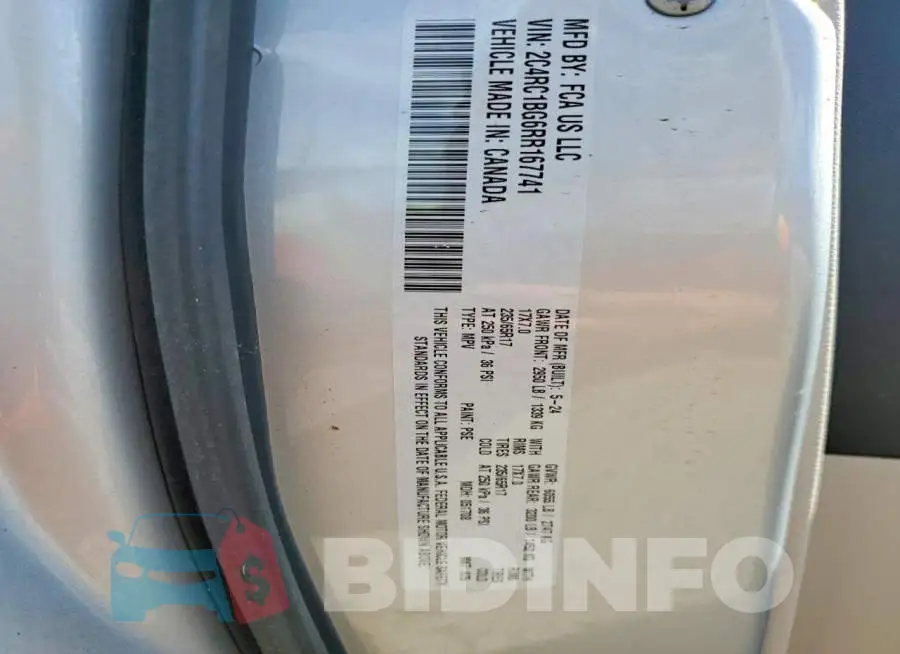 2C4RC1BG6RR167741 Photo# 13