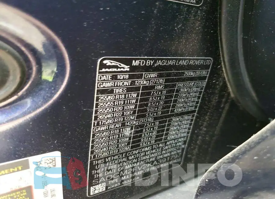 SADCM2FV2KA391797 Photo# 12