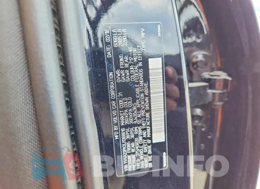 YV4A22PKXJ1368616 Photo# 13