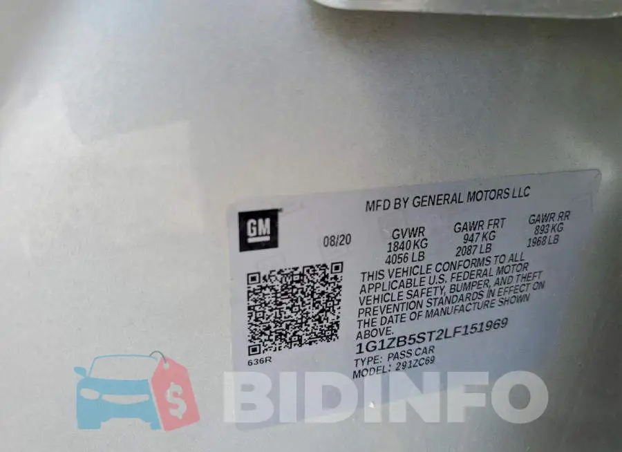 1G1ZB5ST2LF151969 Photo# 12