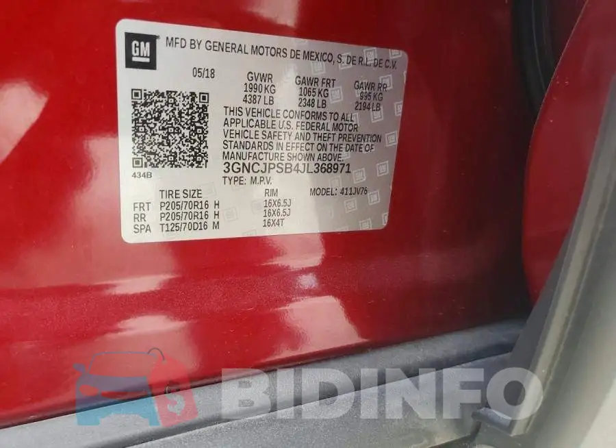 3GNCJPSB4JL368971 Photo# 12