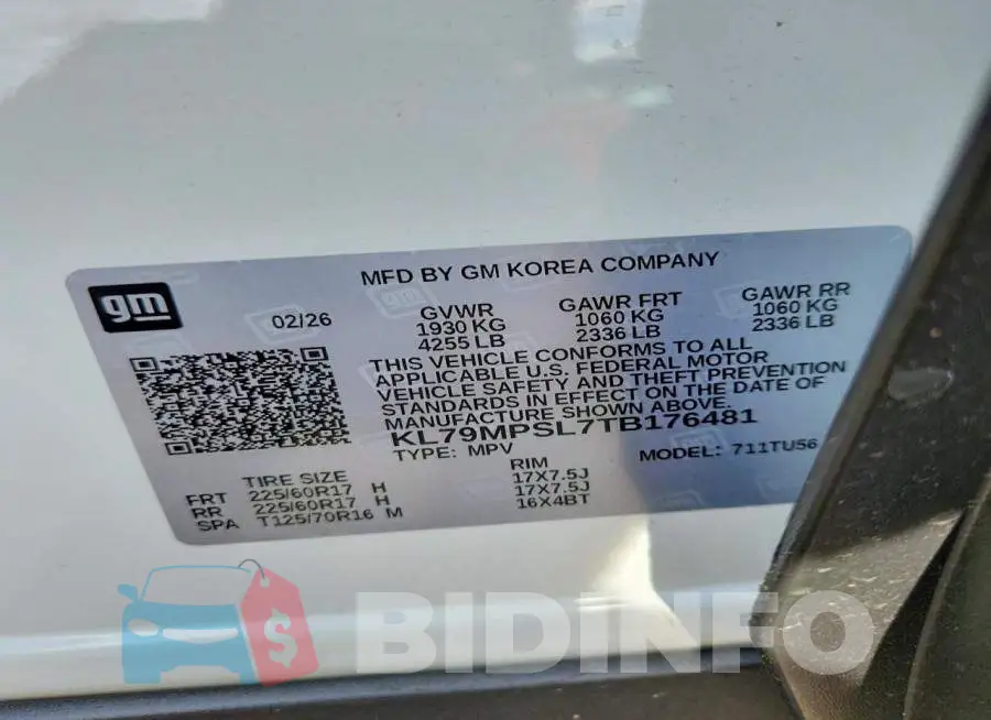 KL79MPSL7TB176481 Photo# 12