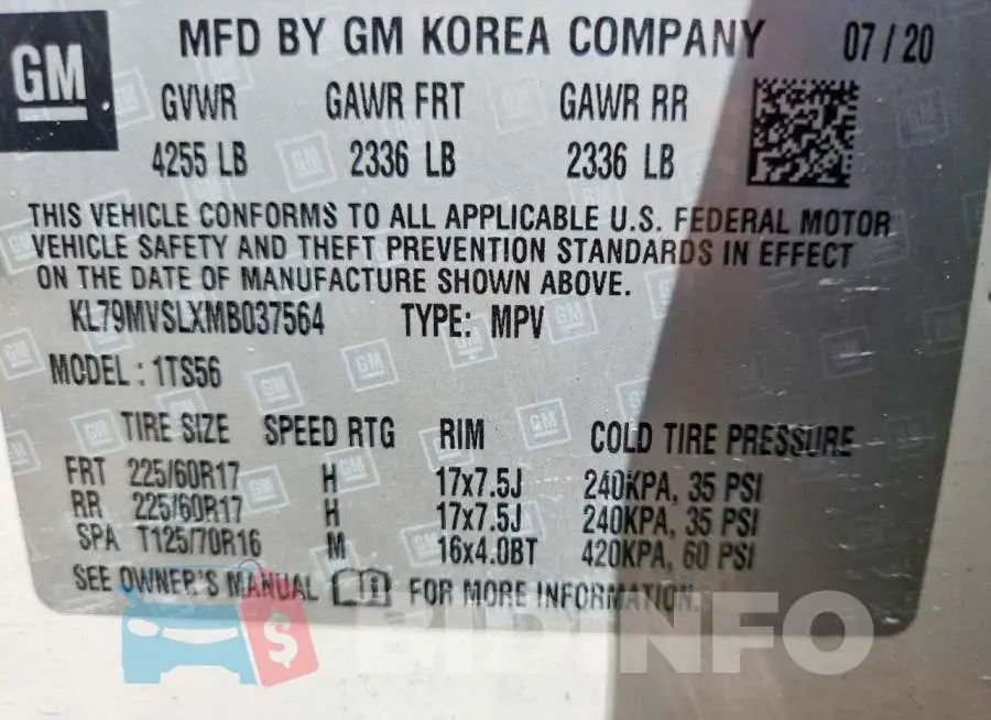 KL79MVSLXMB037564 Photo# 13