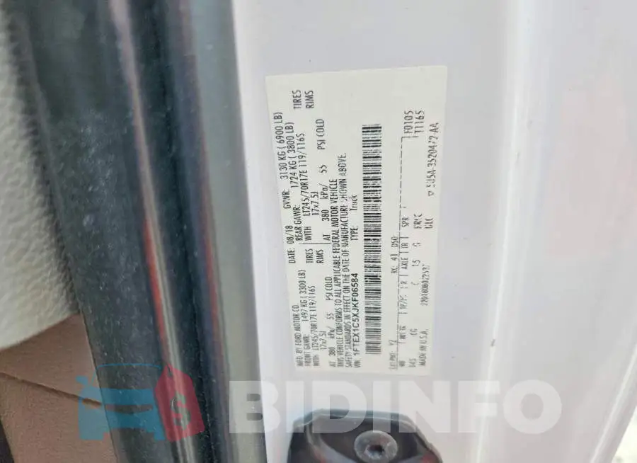 1FTEX1C5XJKF06584 Photo# 12