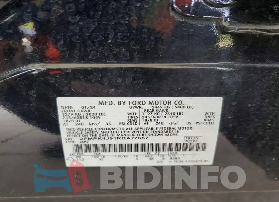 2FMPK4J91RBA77657 Photo# 13