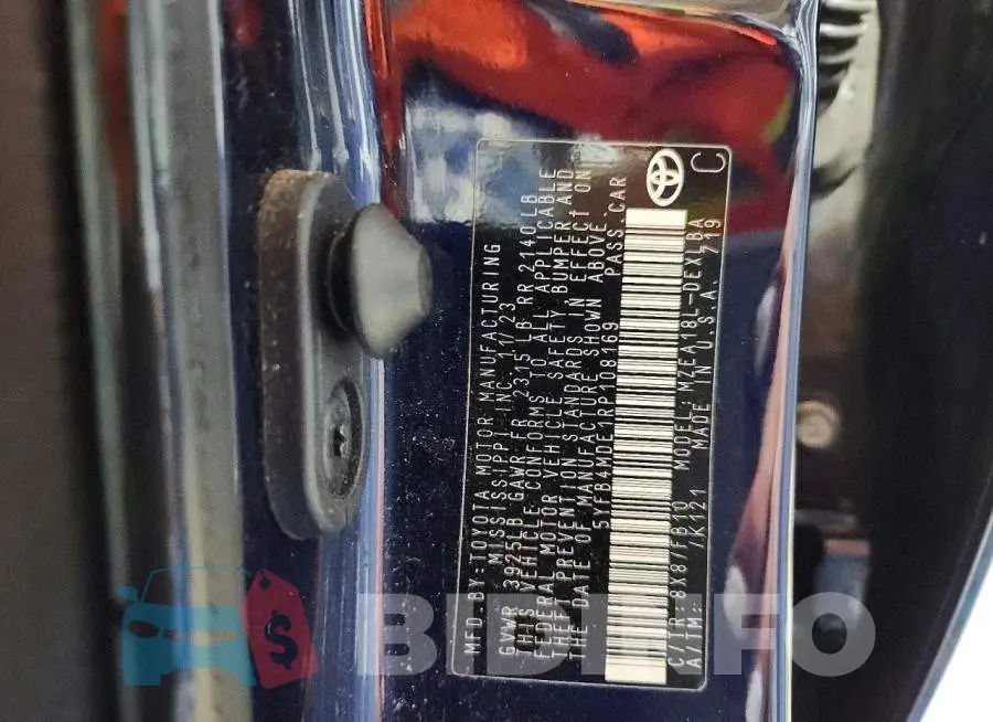 5YFB4MDE1RP108169 Photo# 12