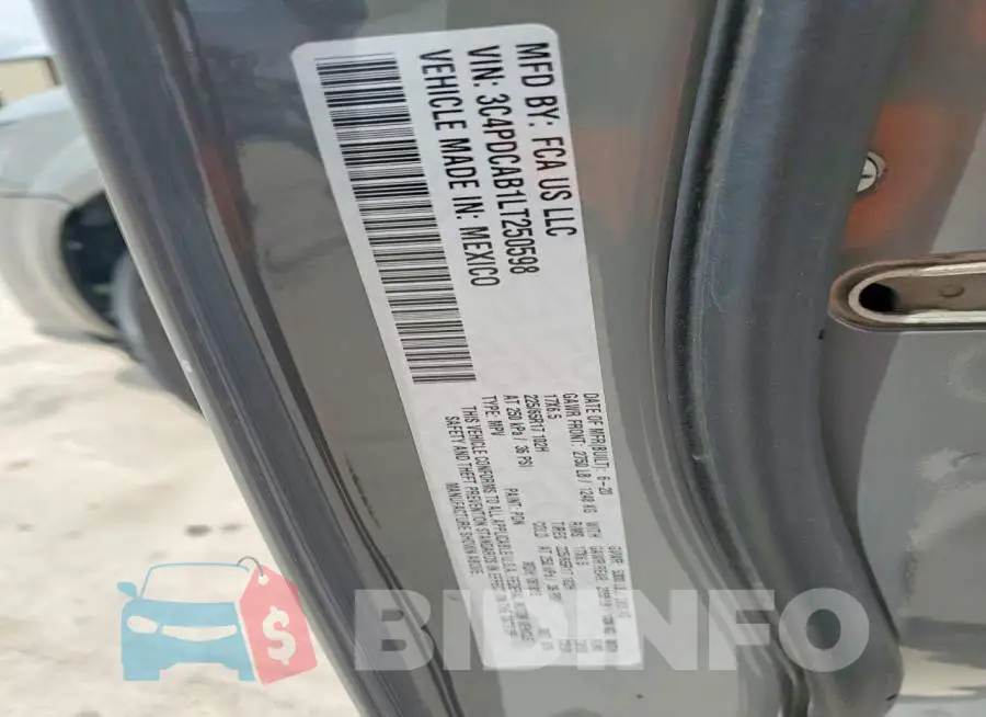 3C4PDCAB1LT250598 Photo# 13