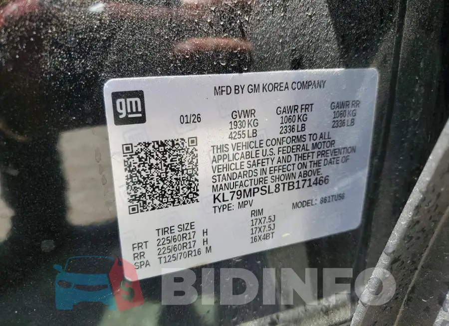 KL79MPSL8TB171466 Photo# 14