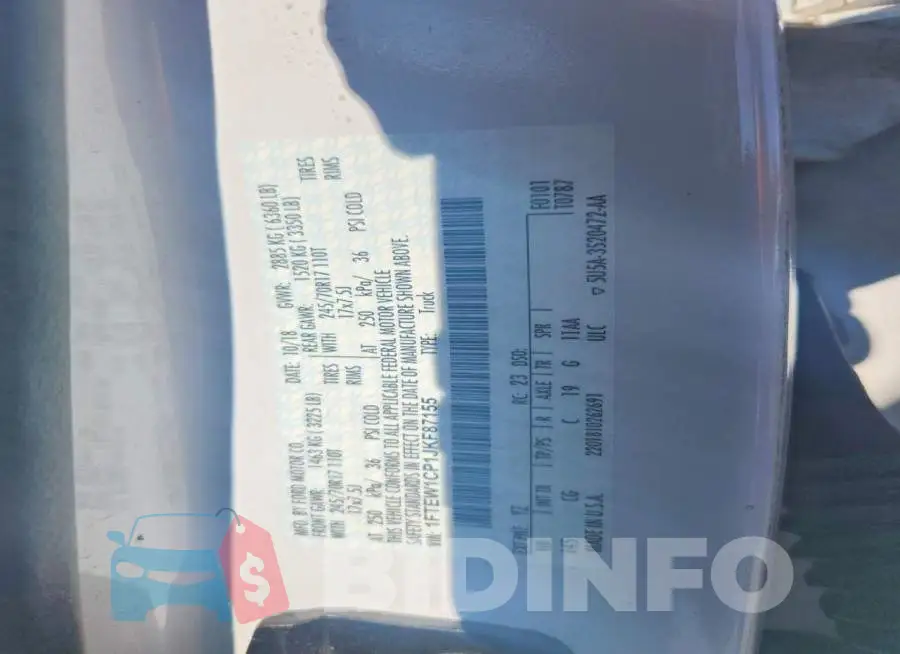 1FTEW1CP1JKF87155 Photo# 12