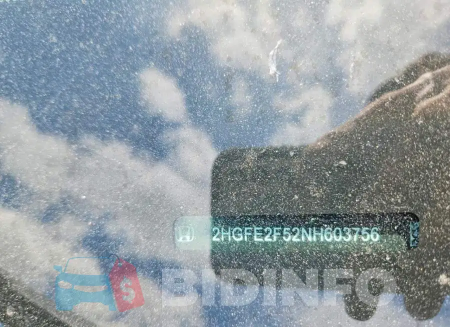 2HGFE2F52NH603756 Photo# 12