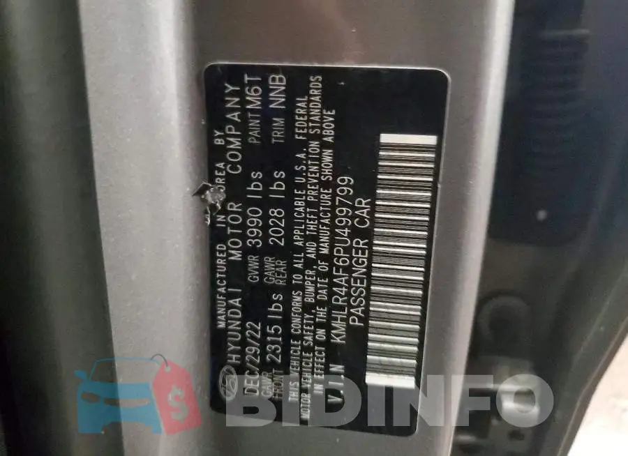 KMHLR4AF6PU499799 Photo# 12