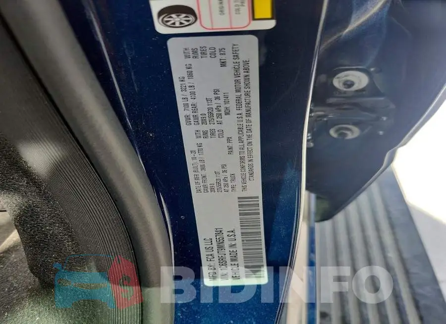 1C6SRFJT9MN557841 Photo# 12
