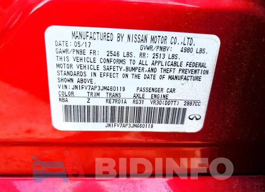 JN1FV7AP3JM460119 Photo# 12