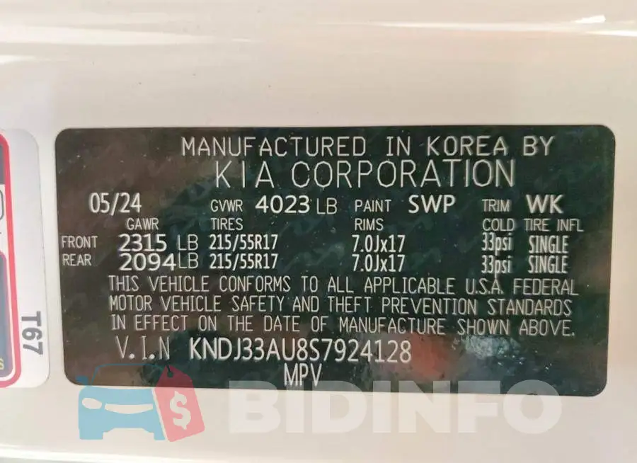 KNDJ33AU8S7924128 Photo# 12