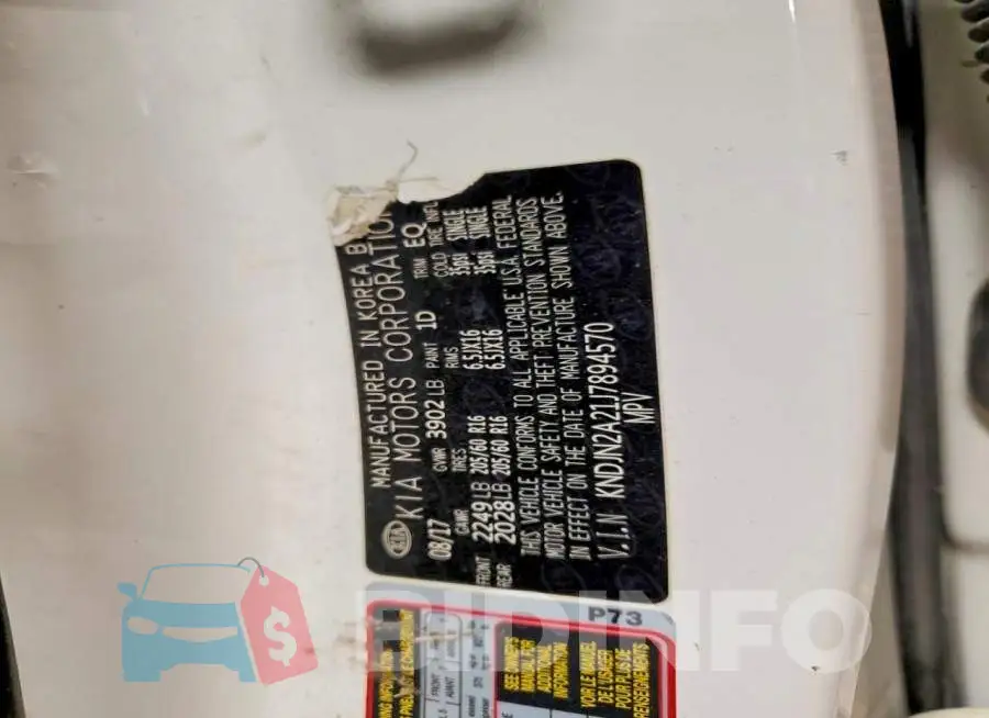 KNDJN2A21J7894570 Photo# 12