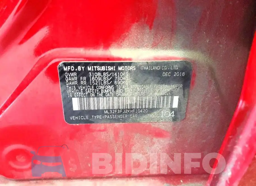 ML32F3FJ2KHF10420 Photo# 13