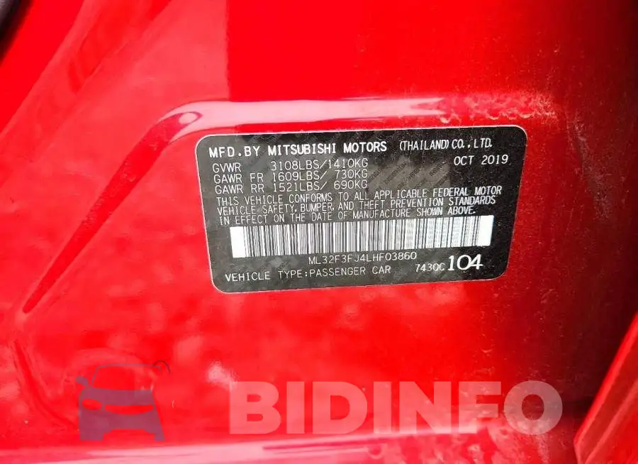 ML32F3FJ4LHF03860 Photo# 12