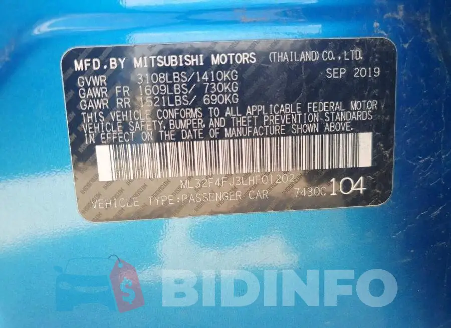 ML32F4FJ3LHF01202 Photo# 12