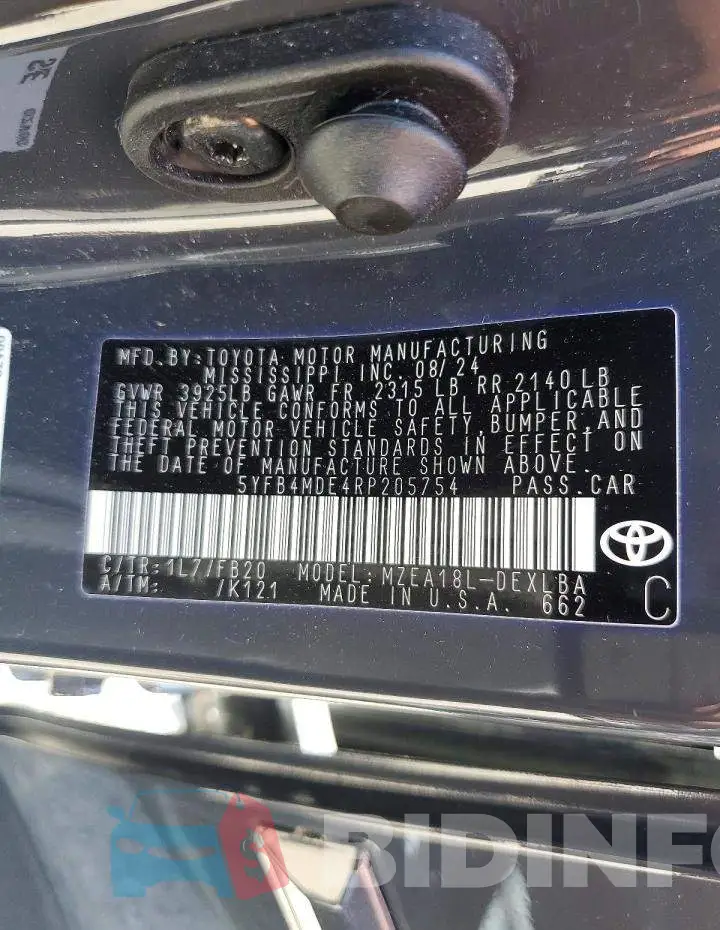 5YFB4MDE4RP205754 Photo# 12